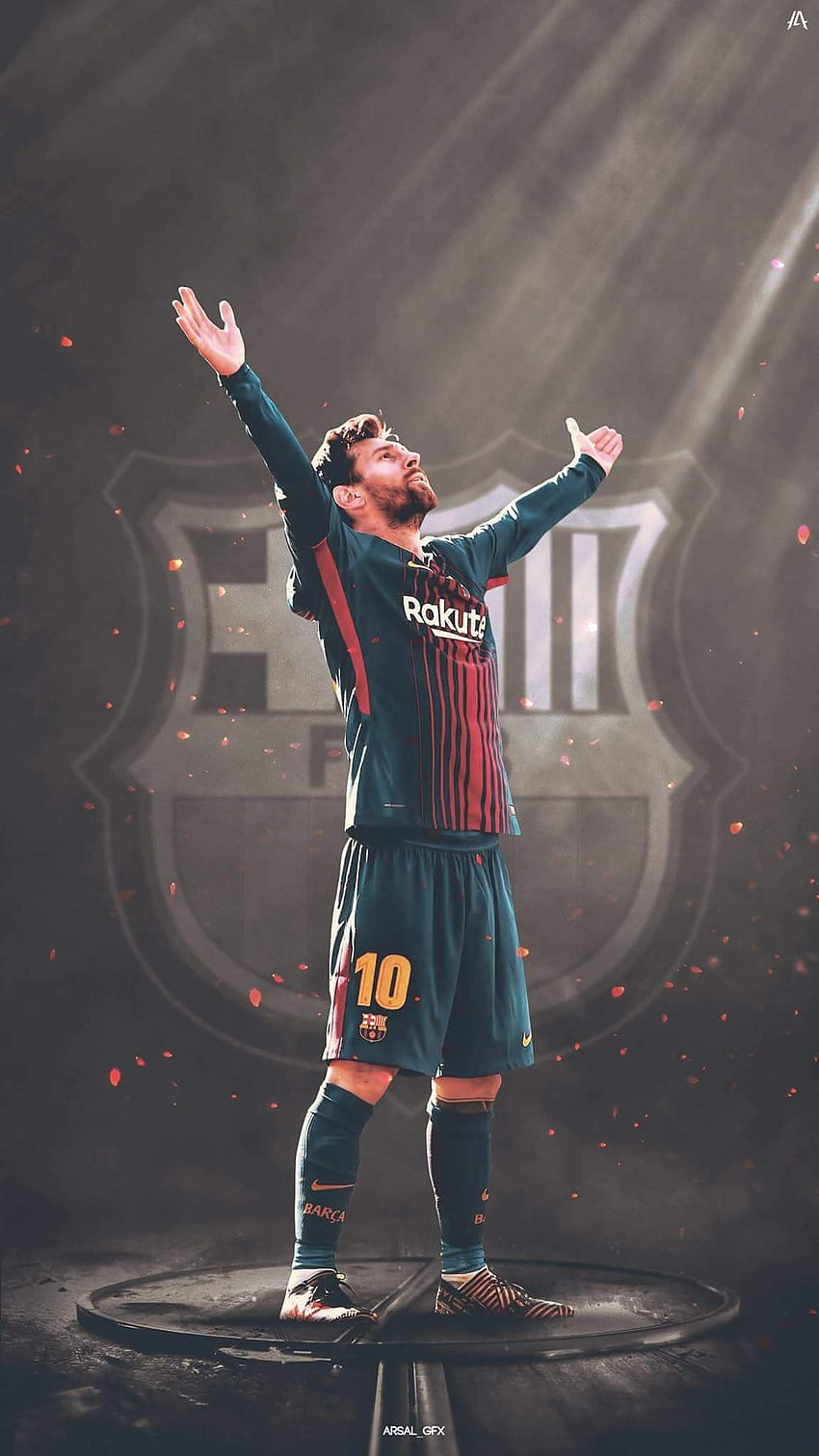 Messi HD-Handy-Hintergrundbild