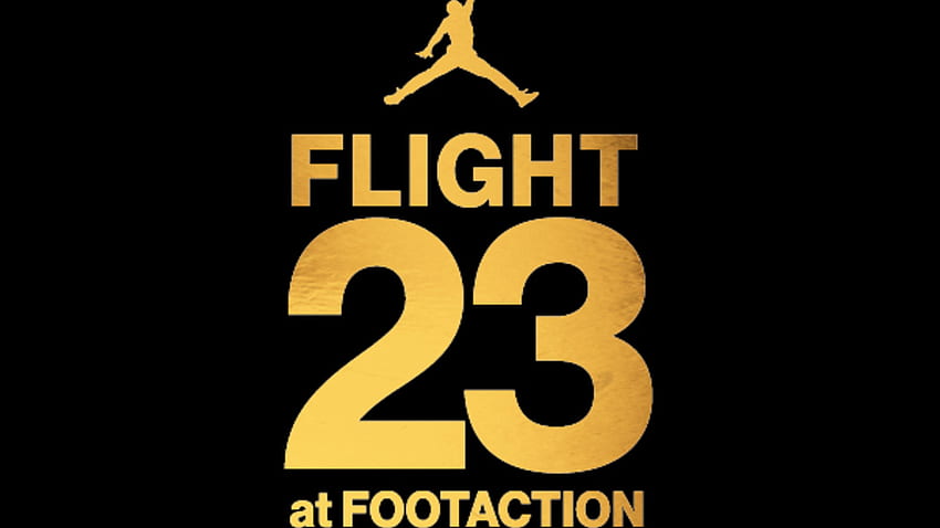 Nike Jordan 23 Logo, Yellow Jordan HD wallpaper