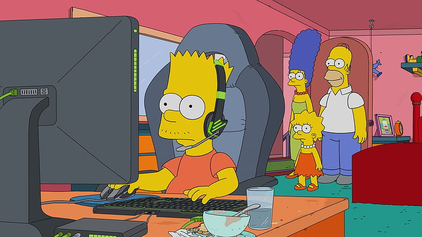 The Simpsons bergabung dengan Riot Games untuk mengubah Bart menjadi Hip Hop Bart Simpson Wallpaper HD