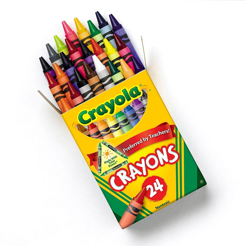 crayola crayons - Large, Colorful Crayola Crayon HD phone wallpaper