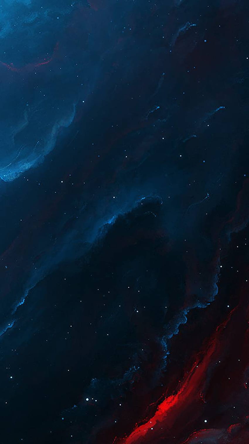 Space Dark, dunkles Weltraumtelefon HD-Handy-Hintergrundbild