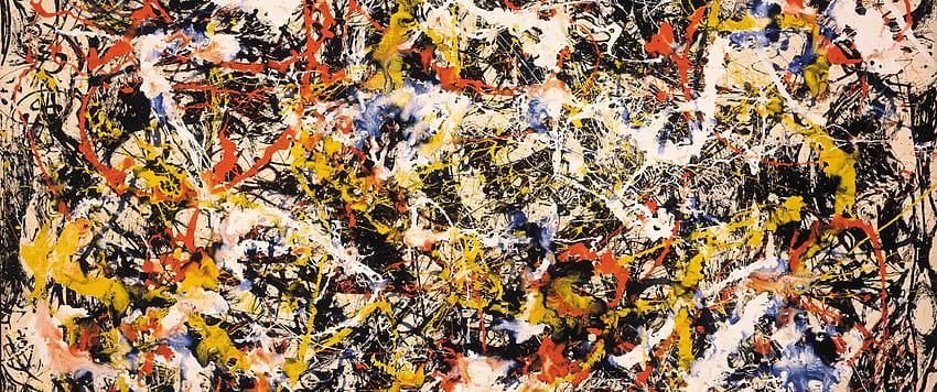 Jackson Pollock - Convergencia [3440X1440] : R , Pintura de Jackson Pollock fondo de pantalla