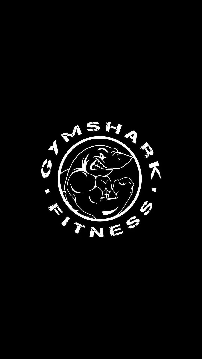 Camiseta Gymshark Legacy negra en 2019. Motivación para el gimnasio, Gold's Gym fondo de pantalla del teléfono