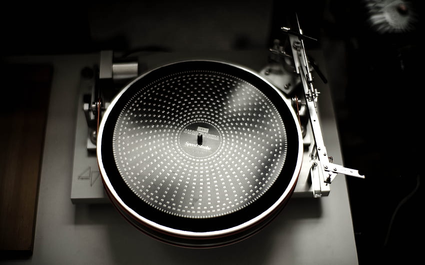 Turntable, tecnology, record, sound reproduction HD wallpaper