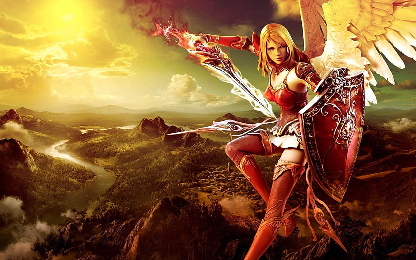 Woman Warrior, Fantasy, Fictional Character, Supernatural, Epic Warrior HD wallpaper