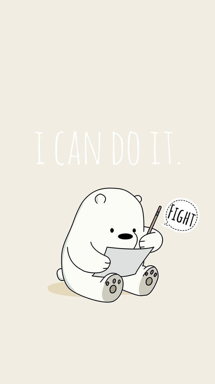 . Beruang kutub, Ilustrasi karakter, Kartu lucu, Cute Anime Bear HD phone wallpaper