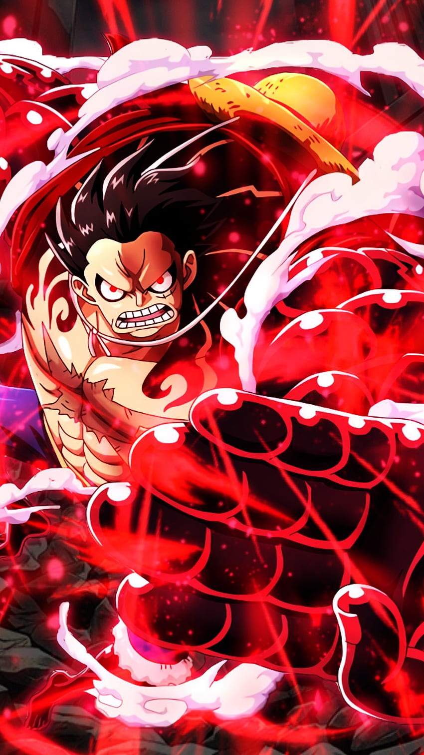 PotaraX - GEAR 4TH: BOUNDMAN - Monkey D. Luffy {ไอคอน - พื้นหลัง PC - โทรศัพท์ } วอลล์เปเปอร์โทรศัพท์ HD