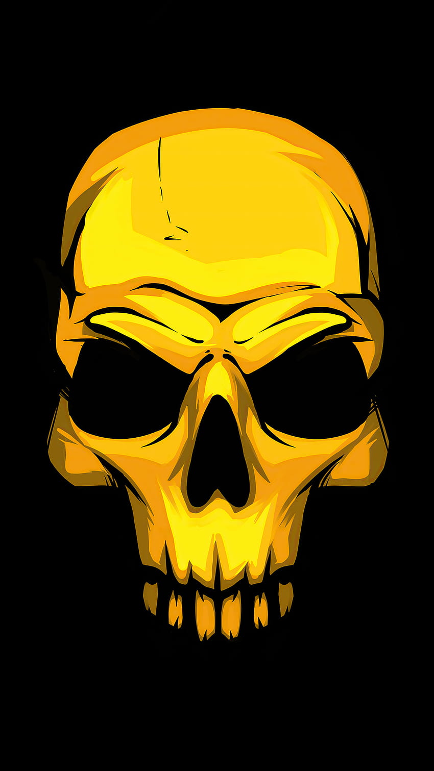 Chiêm ngưỡng chiếc đầu lâu vàng rực rỡ trên nền đen giúp bạn tưởng tượng và khám phá thế giới của những kẻ cướp biển huyền thoại. (Admire the sparkling gold skull on a black background to imagine and explore the world of legendary pirates.)
