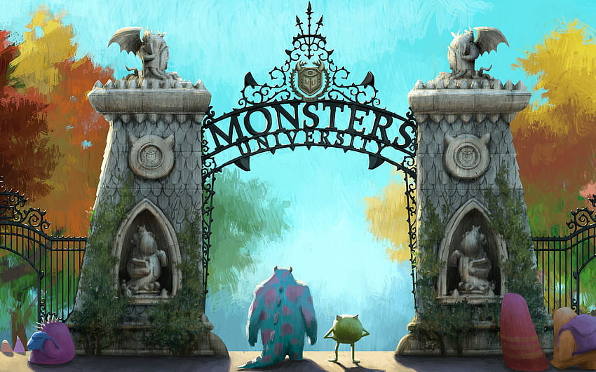 Monsters Inc - Monster University Mac papel de parede HD