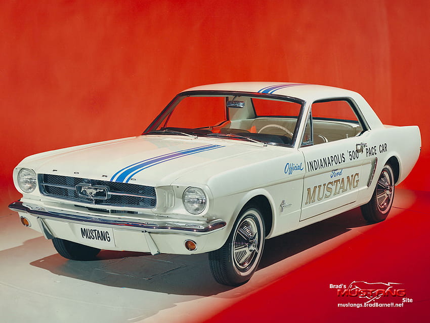 1965 Ford Mustang Pace Car, ford, samochód wyścigowy, mustang, 1965 Tapeta HD