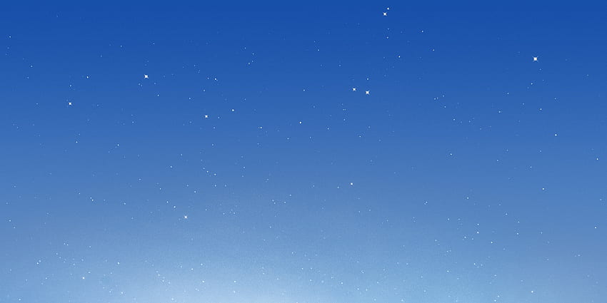 Cielo despejado, cielo, azul, estrellas, tarde. fondo de pantalla