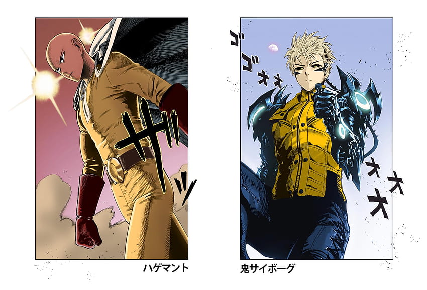 Saitama & Genos ( U Uridoz & U GxTheBatmanYouTube ) : R OnePunchMan, Saitama and Genos HD wallpaper