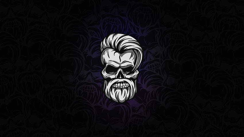 Skull, Gangster Skeleton HD wallpaper