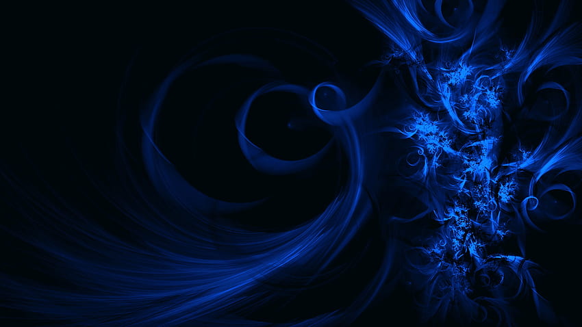 Blue Swirl HD wallpaper