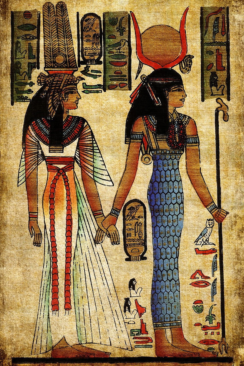 타만호 그란데. 예. 고대 역사, 고대 이집트, 이집트 여신 이시스 HD 전화 배경 화면