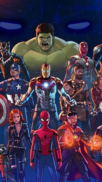 3D Avengers Cartoon Wallpaper  My Original Wallpaper