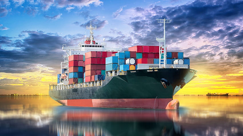 Container ship ship HD wallpaper