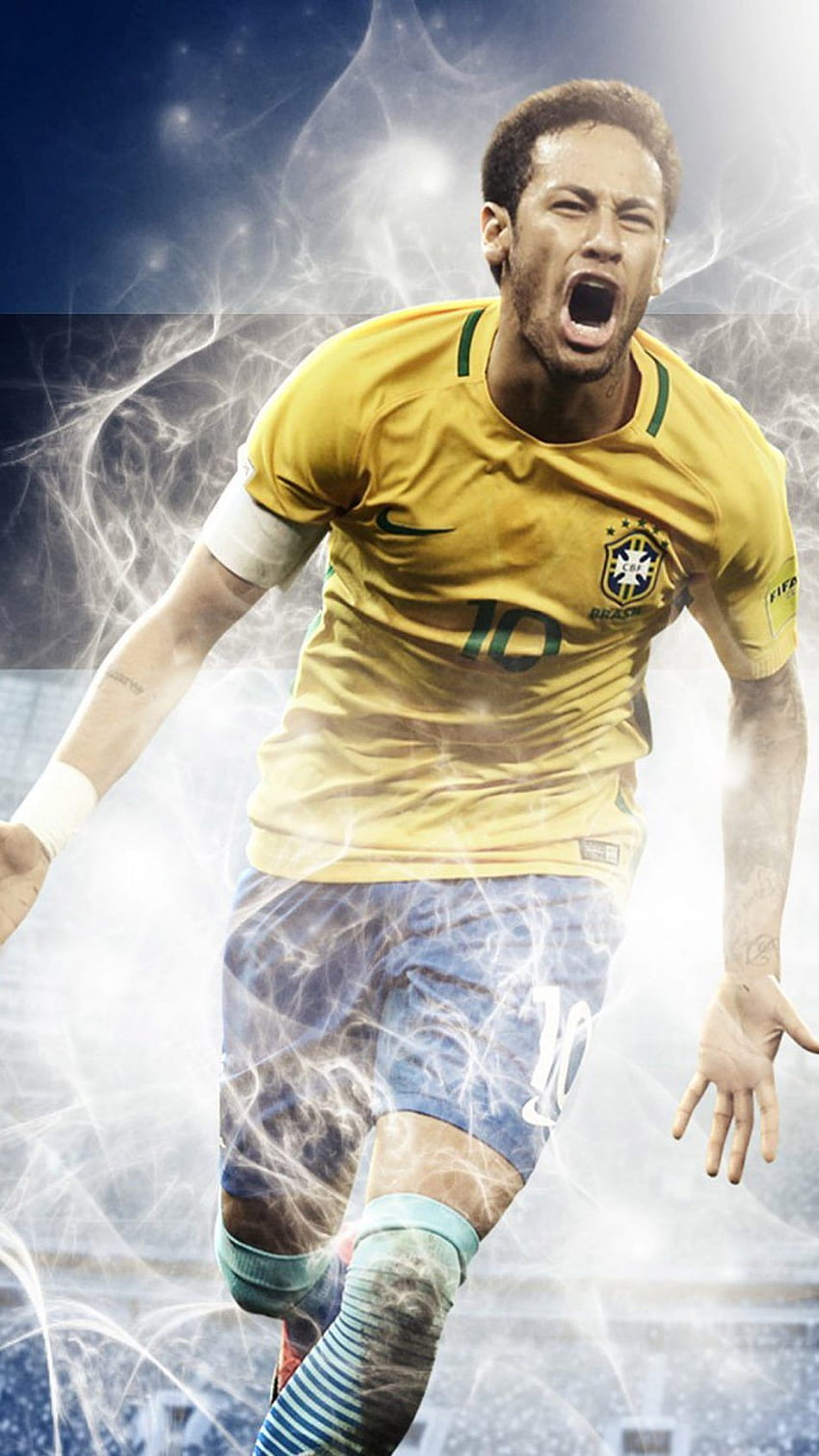 Neymar Brazil FIFA World Cup 2018 Ultra Mobile . Neymar brazil, Neymar, Fifa HD phone wallpaper