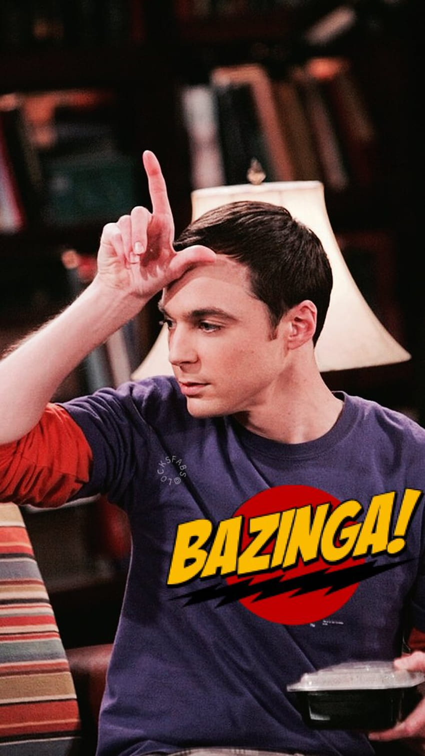 Bazinga 업로드, Sheldon Cooper Bazinga HD 전화 배경 화면