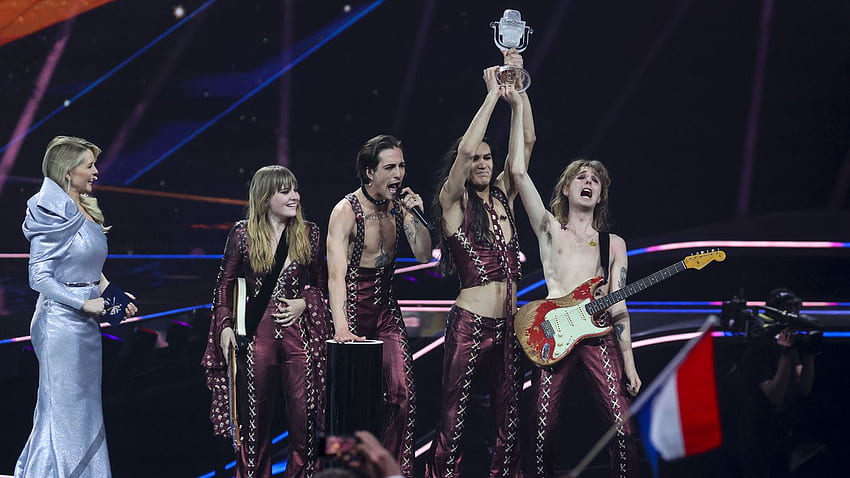 Eurovisión: Måneskin gana mientras regresa el concurso de canciones en medio de las precauciones de COVID - Axios, Maneskin fondo de pantalla