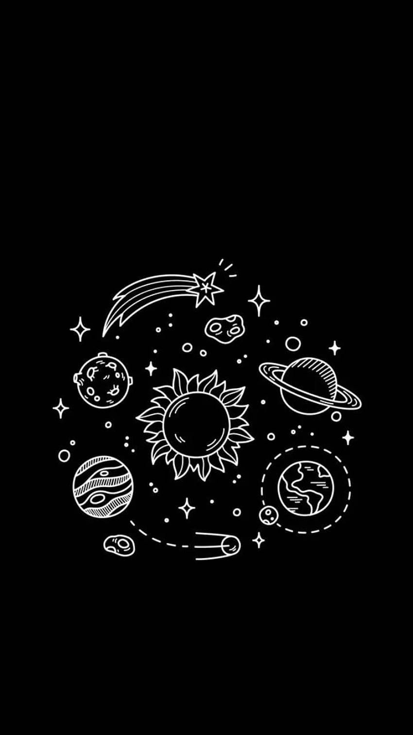 Solar system, Cute Solar System HD phone wallpaper