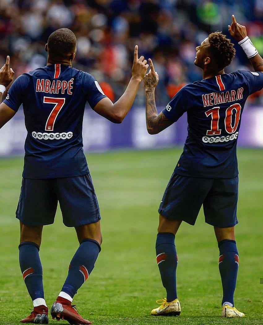 Neymar and Mbappe. Fotos de futebol, ns de futebol, Jogadores de futebol HD phone wallpaper