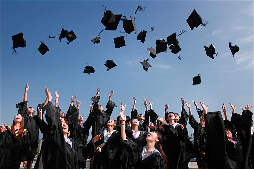 ความสำเร็จ พิธี วิทยาลัย การศึกษา เพื่อน สำเร็จการศึกษา กลุ่ม หมวก คน โรงเรียน นักเรียน นักเรียน ความสำเร็จ ด้วยกัน มหาวิทยาลัย , College Student วอลล์เปเปอร์ HD