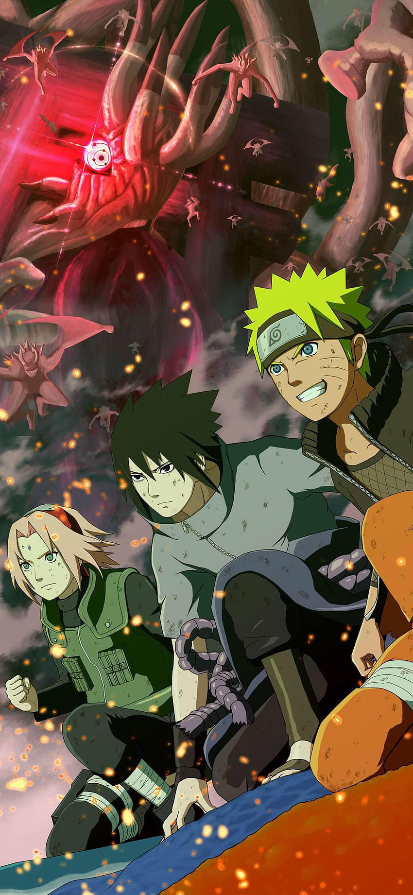 Bộ Anime Naruto đã đưa chúng ta đến gần với Team 7 - một đội pháp thuật trẻ tuổi, sẵn sàng đón nhận thử thách và chiến đấu cho tương lai của làng. Bạn sẽ không muốn bỏ lỡ những thước phim đầy màu sắc, hấp dẫn về hành trình phiêu lưu của Naruto, Sasuke và Sakura.
