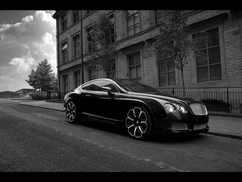 Bentley Gts, bentley, hitam, mobil, gts Wallpaper HD