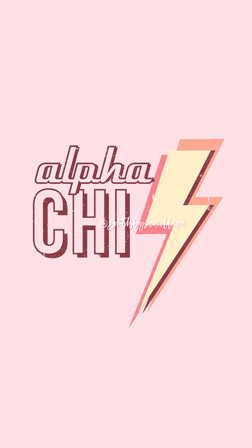SOUTH BY SEA. ✰ Alpha Chi Omega. AXO. AChiO. Retro Rainbow. Sorority Graphics.. Alpha chi omega, Sorority designs, Sorority shirt designs HD phone wallpaper
