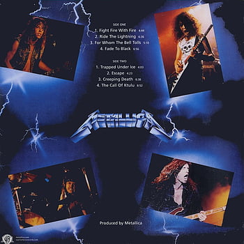 Metallica ride the lightning logos HD wallpapers | Pxfuel