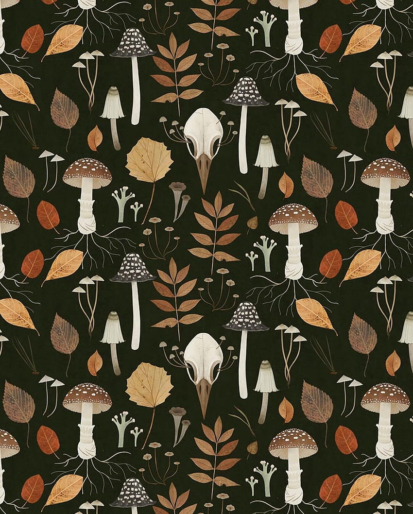 The Feminine Magic of Mushrooms, Mushroom Aesthetic HD phone wallpaper