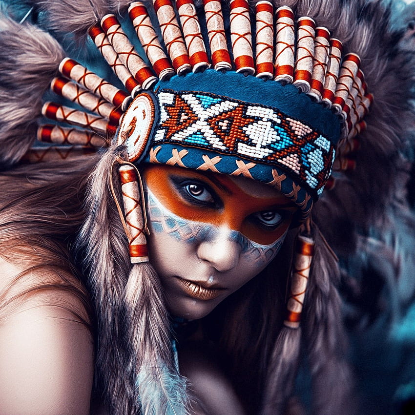 Native American Indian Women HD phone wallpaper