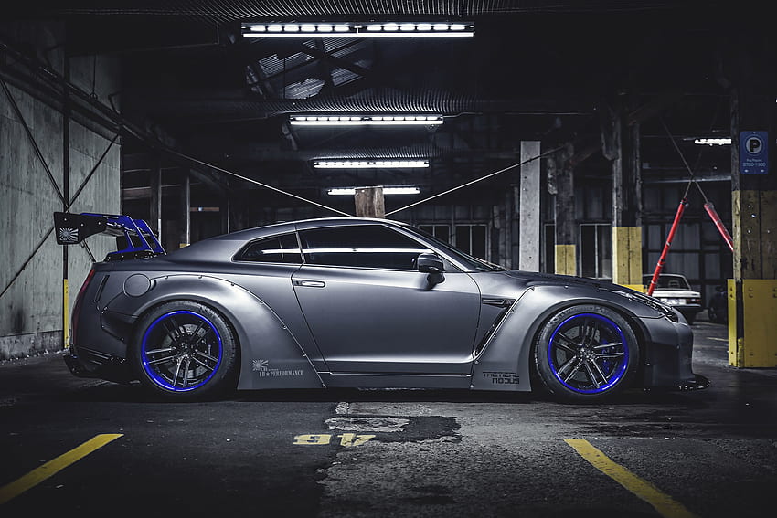 Create . side, Vancouver, Canada. 2013 Nissan GT-R by Liberty Walk ... HD wallpaper