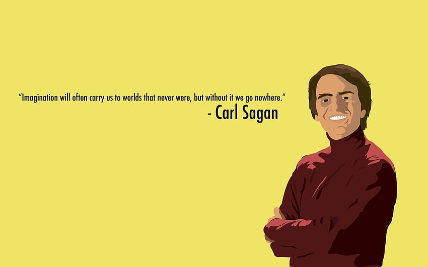Carl Sagan I made : HD wallpaper