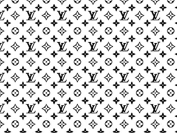 Supreme lv black and white HD wallpapers