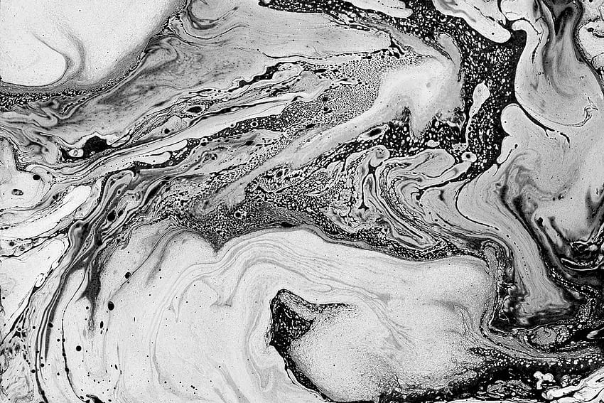 Beautiful Marble Black White, Water Marble HD wallpaper