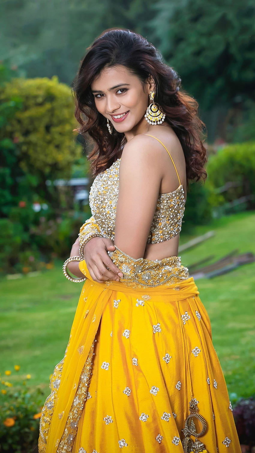 Hebah Patel, Model, Telugu-Schauspielerin, glamourös HD-Handy-Hintergrundbild