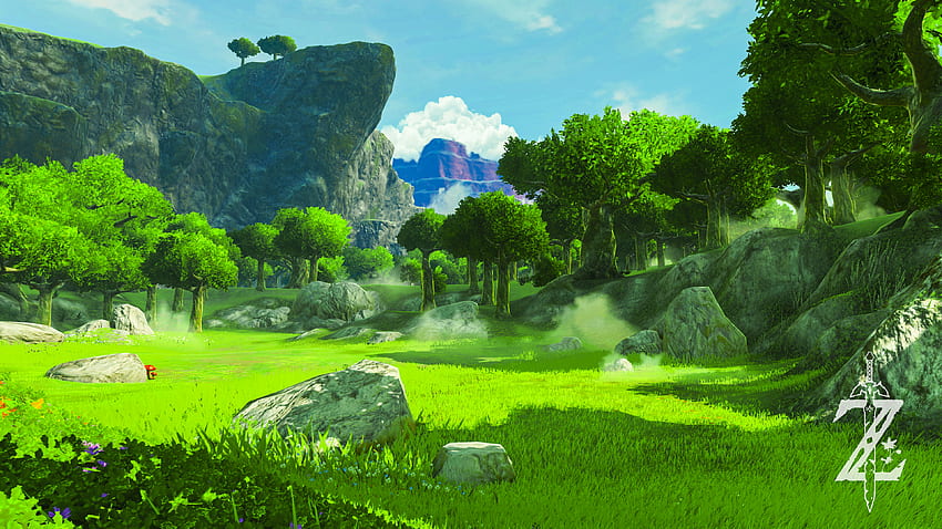 Gorgeous Zelda: Breath of the Wild – Quite, Zelda Landscape HD wallpaper