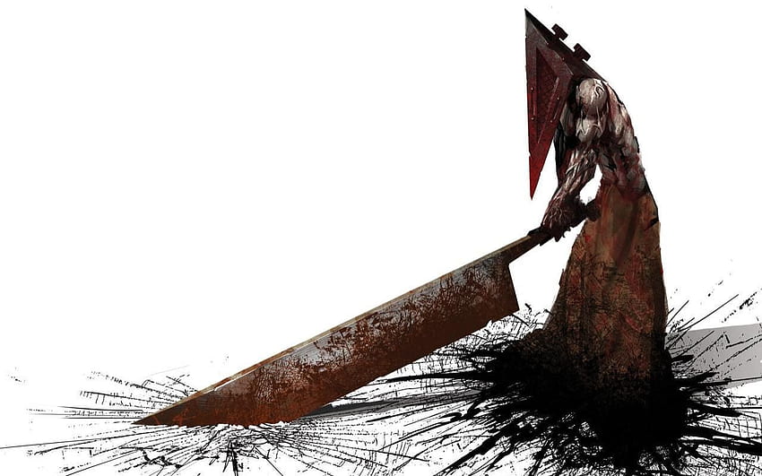 Silent Hill - Il mio Silent Hill. Arte della collina silenziosa, collina silenziosa, testa di piramide, infermiera malvagia Sfondo HD