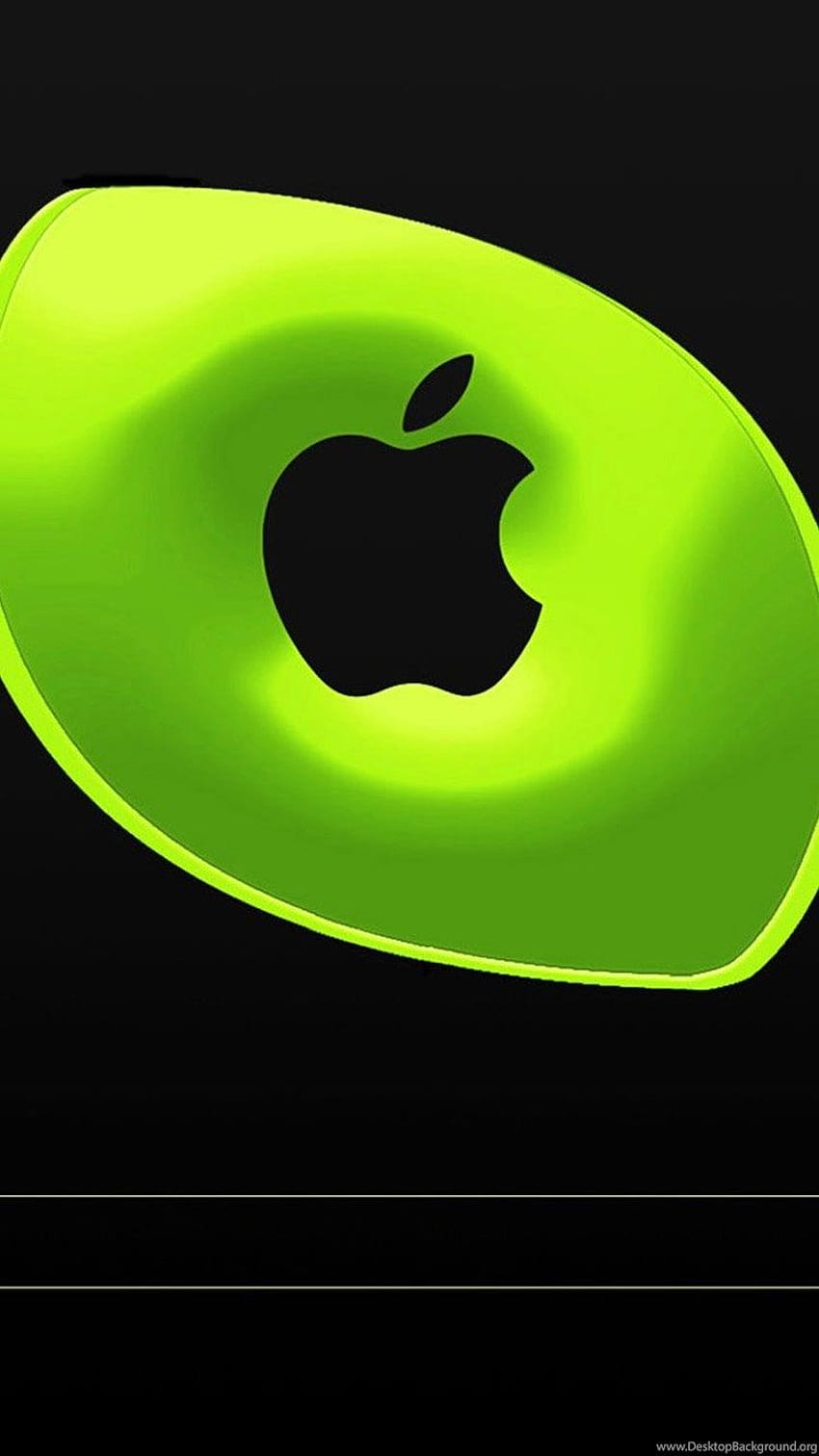 Green Apple Logo - iPad Retina Wallpaper for iPhone 11, Pro Max, X, 8, 7, 6  - Free Download on 3Wallpapers