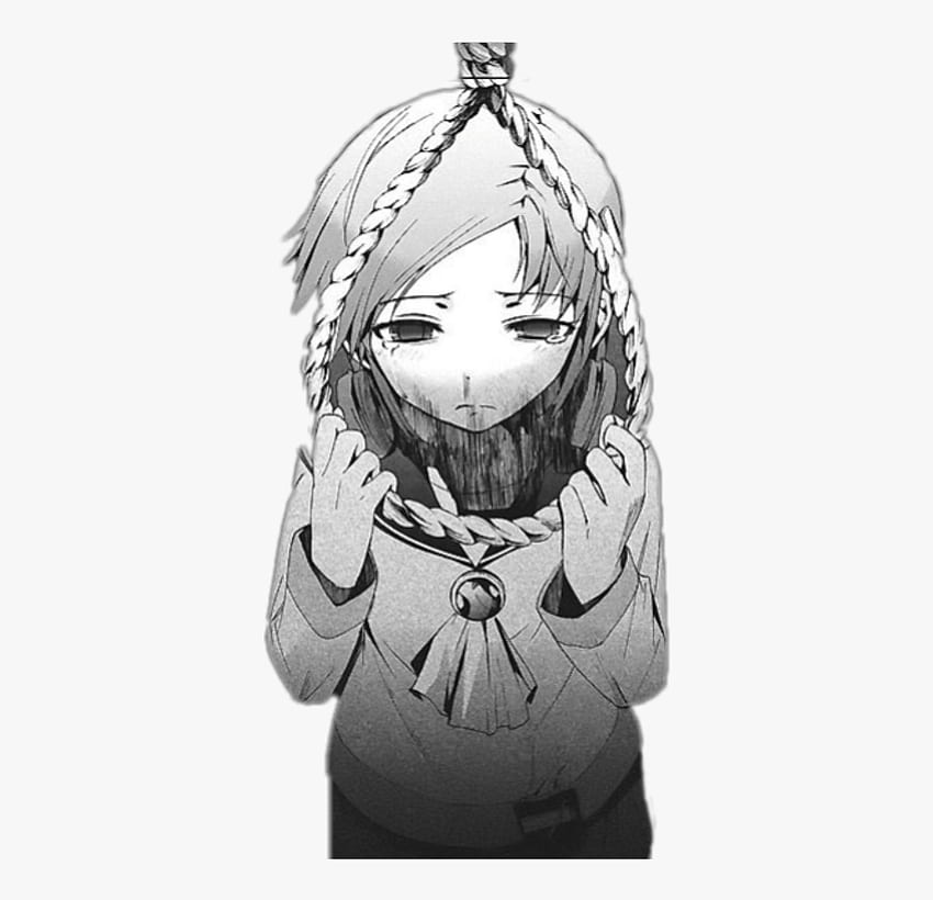 DEPRESSION (BLACK AND WHITE) - SAD JAPANESE ANIME AESTHETIC