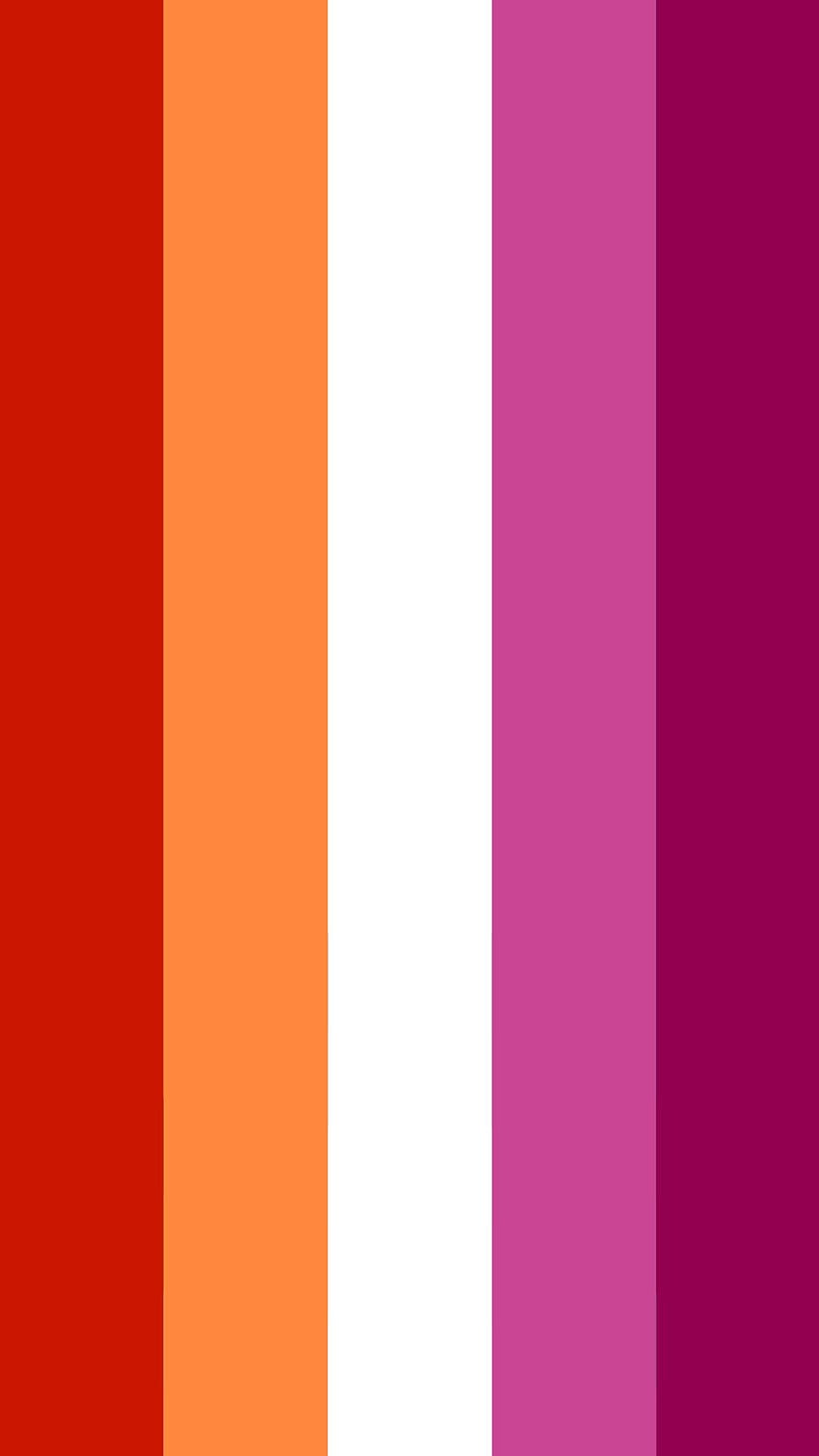 Bandera del orgullo lésbico en 2021. Banderas del orgullo, orgullo lésbico estético del iphone, teléfono del orgullo lésbico, bandera del orgullo LGBT fondo de pantalla del teléfono
