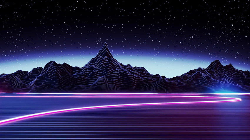 Landscape Aesthetic, Purple Mountain HD wallpaper | Pxfuel