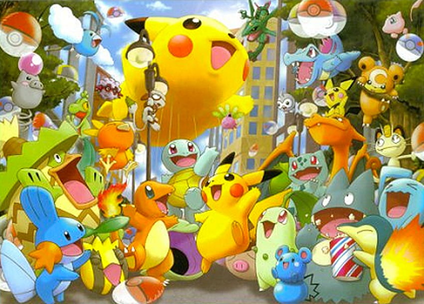Pokemon, anime, parade, bagus Wallpaper HD