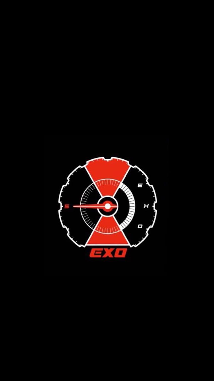 EXO (Tempo) descubierto, logotipo de EXO fondo de pantalla del teléfono