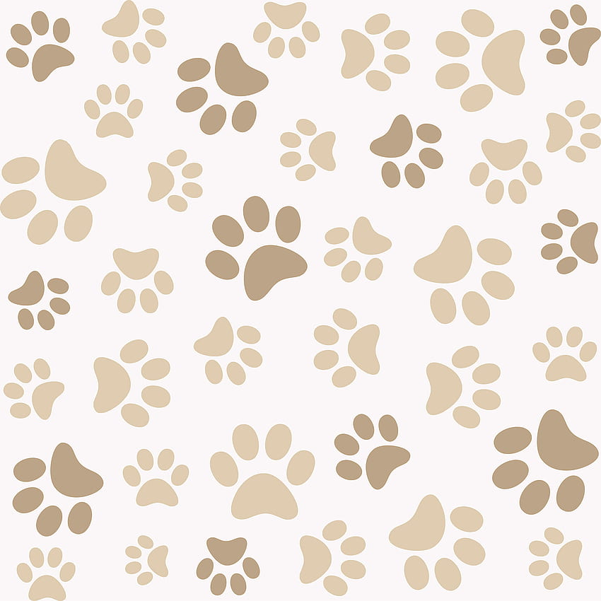Red Barrel Studio® Keeble Children Removable Peel and Stick Panel, Dog Paw Print HD phone wallpaper