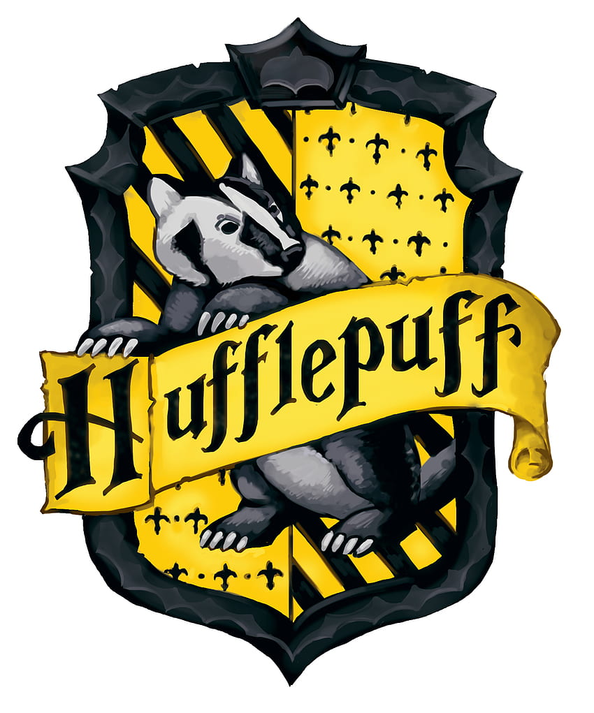 Символ на хафълпаф като за хафъл пуф. Рисунки на Хари Потър, разпечатки на Хари Потър, Хари Потър, герб на Хафълпаф HD тапет за телефон