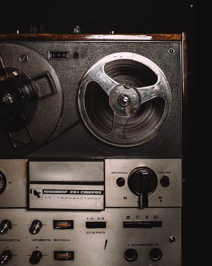 Алфонс Спърлок младши за Vintage Stereo Gear през 2020 г. Касети, Касетофон, Аналогов, Аналогов HD тапет за телефон