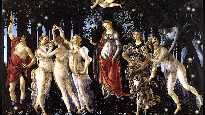 Botticelli . Full Background, Sandro Botticelli HD wallpaper